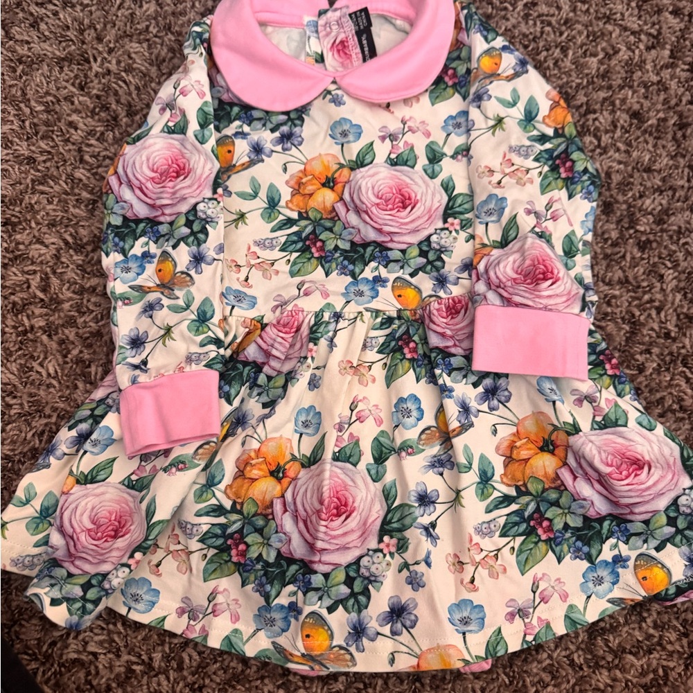 Floral Long Sleeve Dress, ROCK YOUR BABY